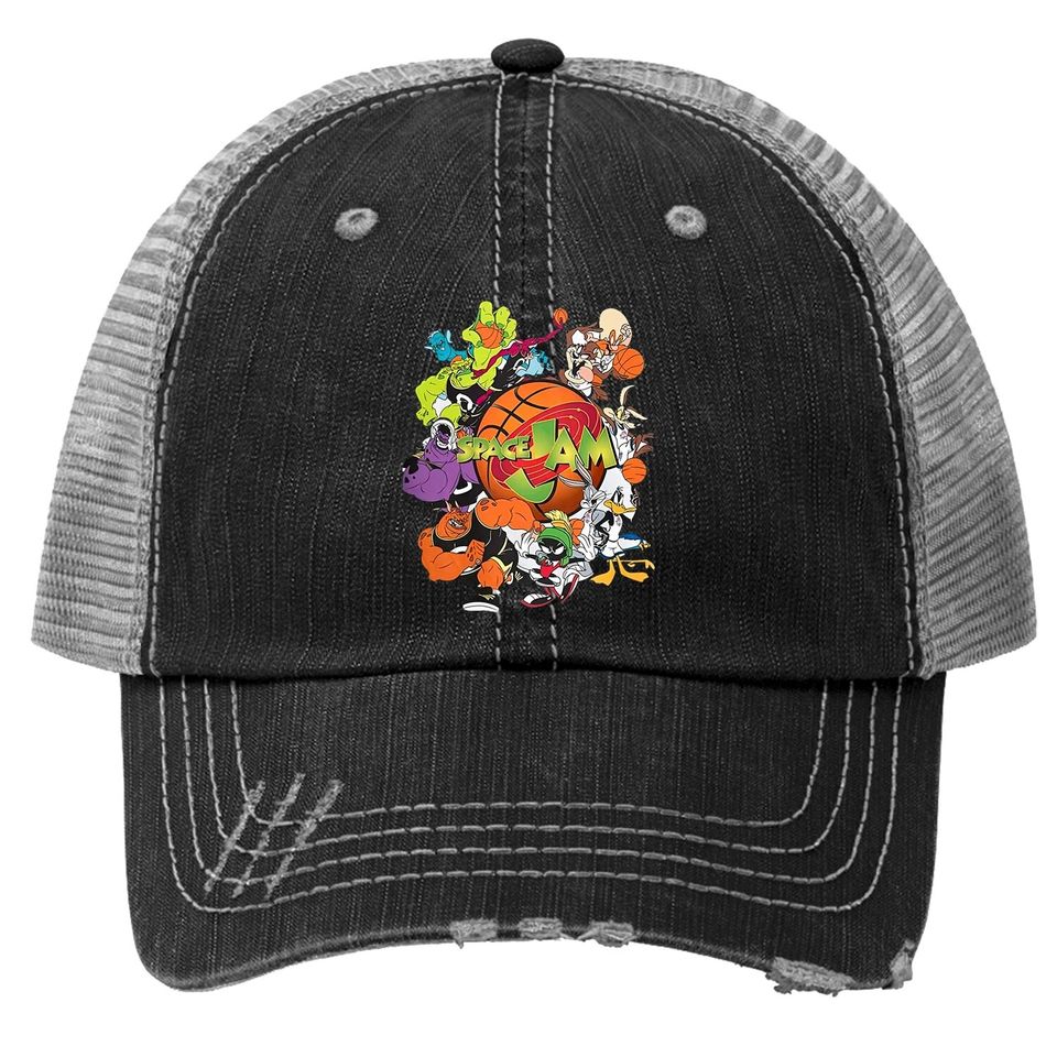 Space Jam Tune Squad Marvin & Bugs Bunny Trucker Hat