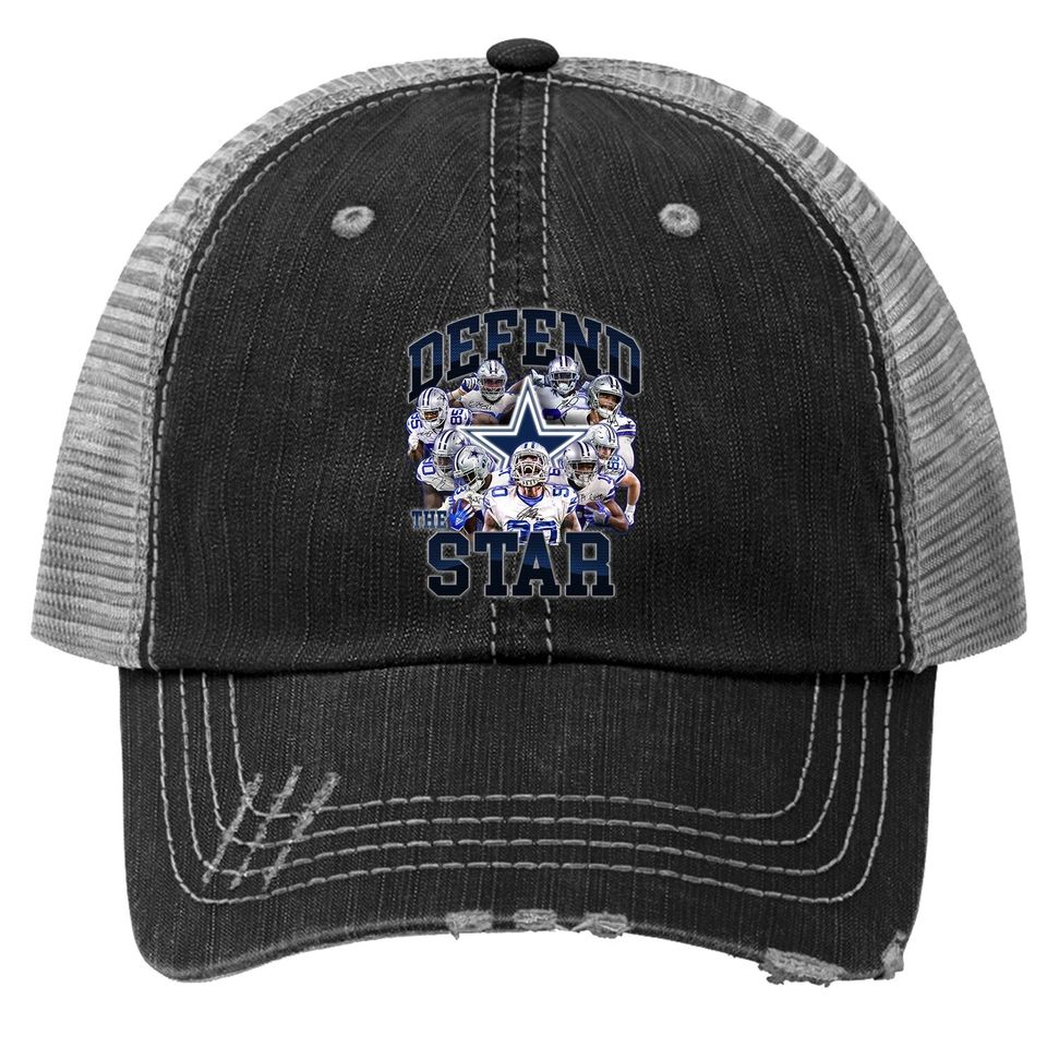 Defend The Star Dallas Cowboys Trucker Hat