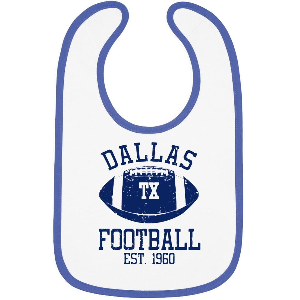 Dallas Cowboys Football Baby Bib