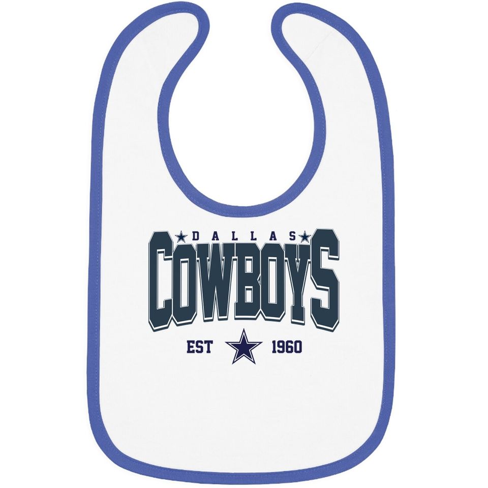 Dallas Cowboys Baby Bib
