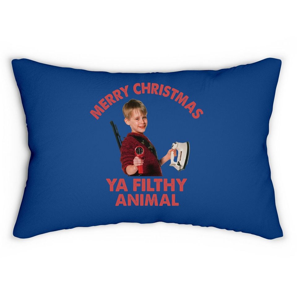 Home Alone Kevin Mccallister Smile Face Lumbar Pillow