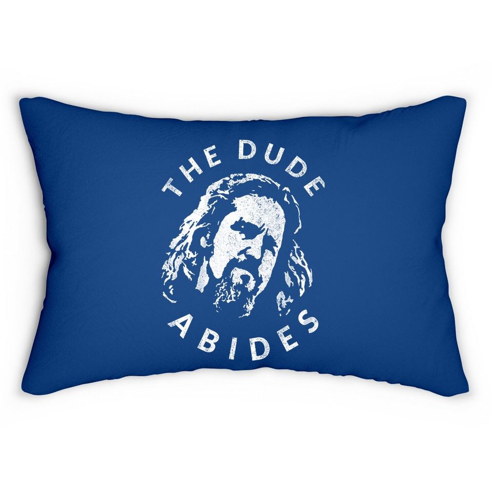 The Big Lebowski The Dude Abides  lumbar Pillow