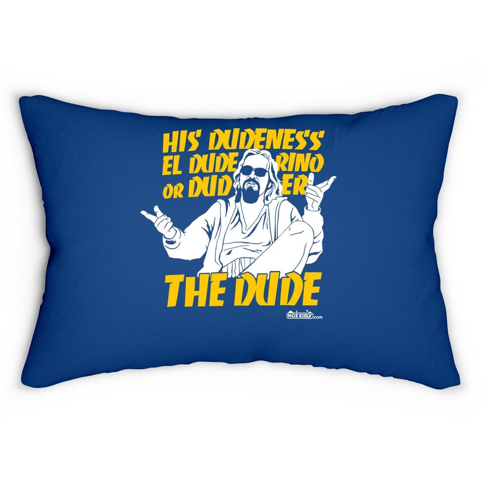 The Big Lebowski The Dude  lumbar Pillow