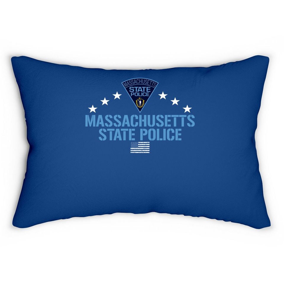 Massachusetts State Police Lumbar Pillow