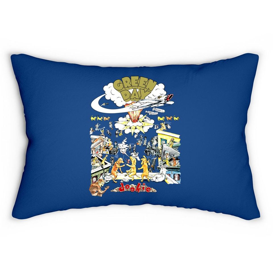 Green Day 1994 Dookie Tour Lumbar Pillow