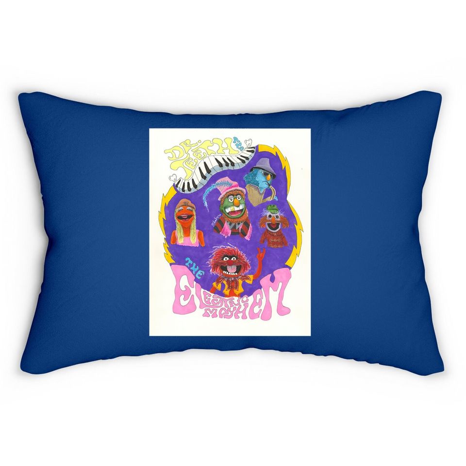Dr Teeth And The Electric Mayhem Lumbar Pillow