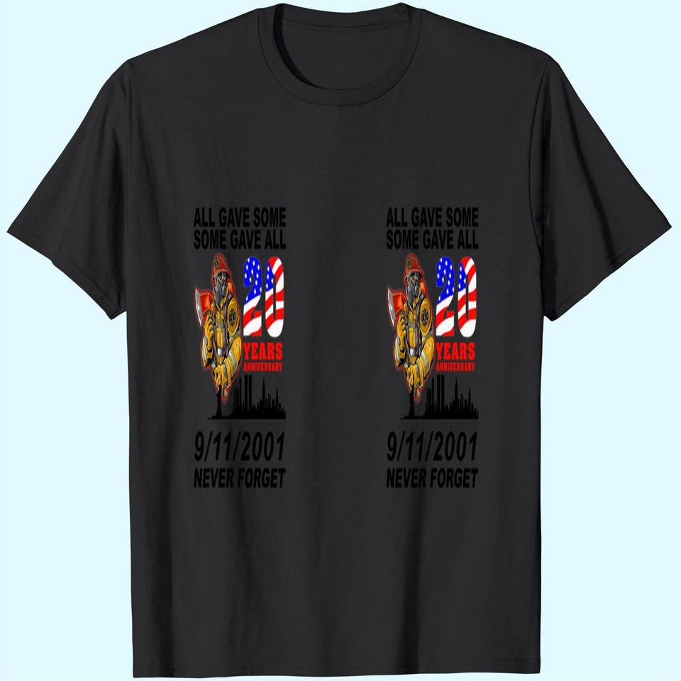 Never Forget 9-11-2001 20th Anniversary Firefighters Coffee Mug