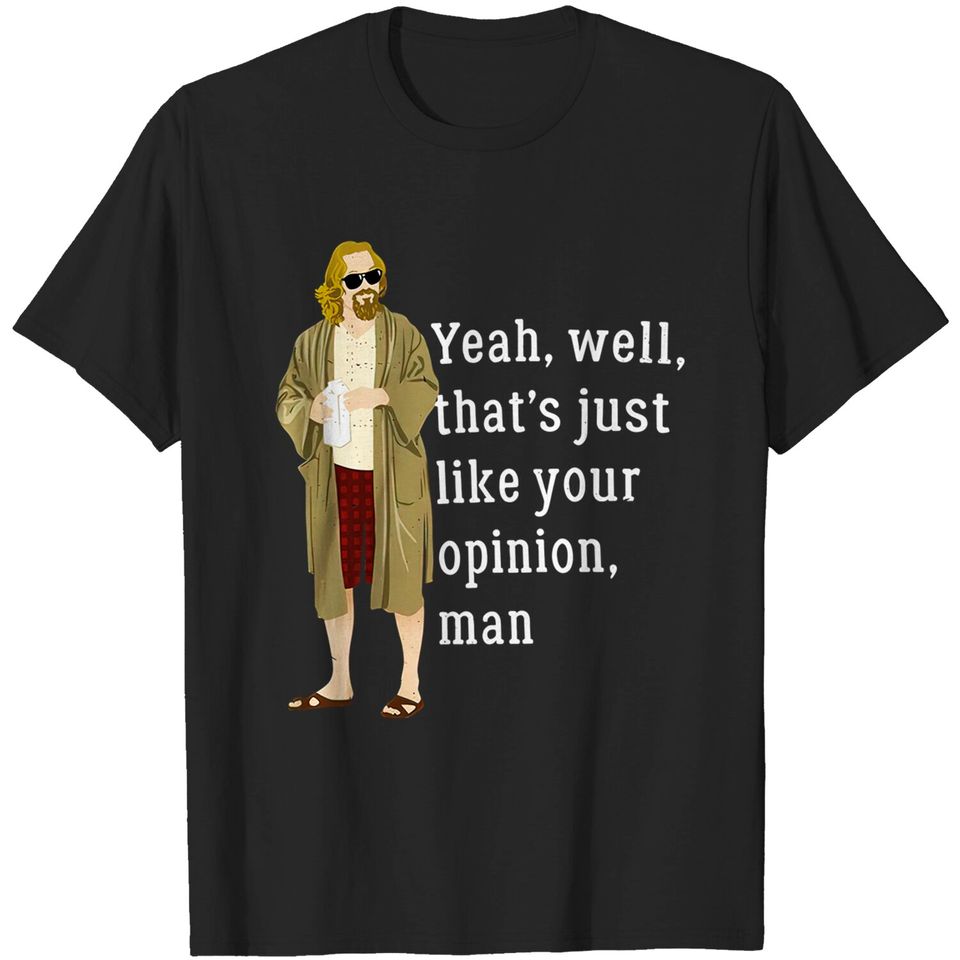 The Big Lebowski The Dude Yeah Unisex Tshirt