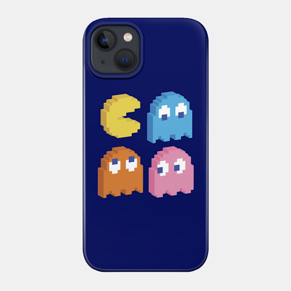 Isometric PacMan - Pacman - Phone Case