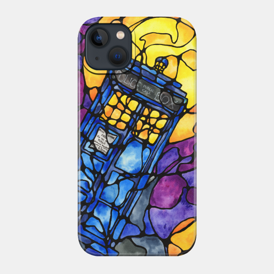 Blue Box - Tardis - Phone Case