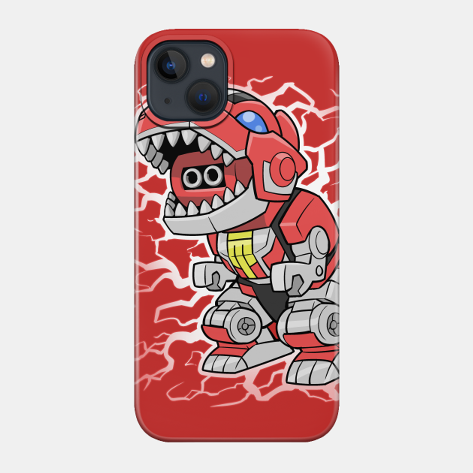 Lil Tyrannosaurus Dinozord - Power Rangers - Phone Case