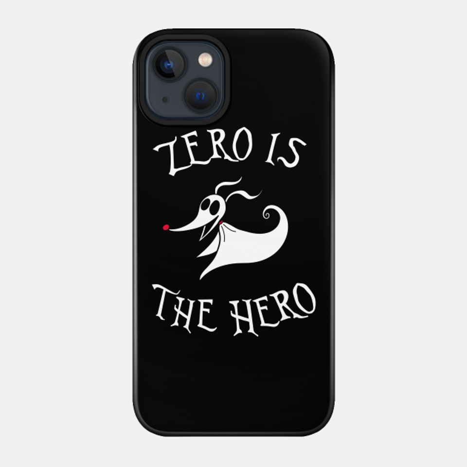 Zero is the Hero - Nightmare Before Christmas - Phone Case