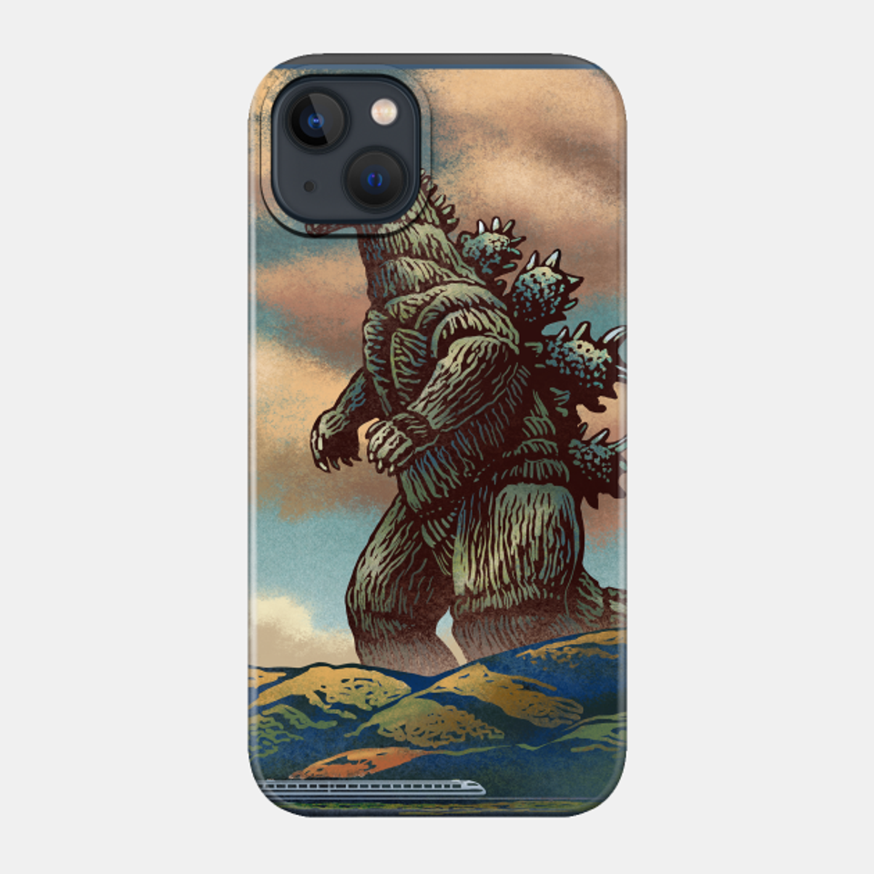 Explore Japan - Kaiju - Phone Case