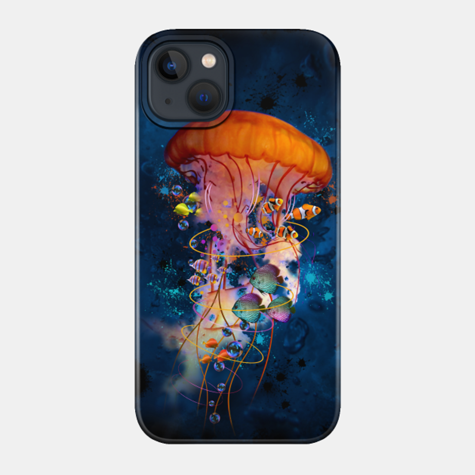 Jellyfish World - Ocean - Phone Case