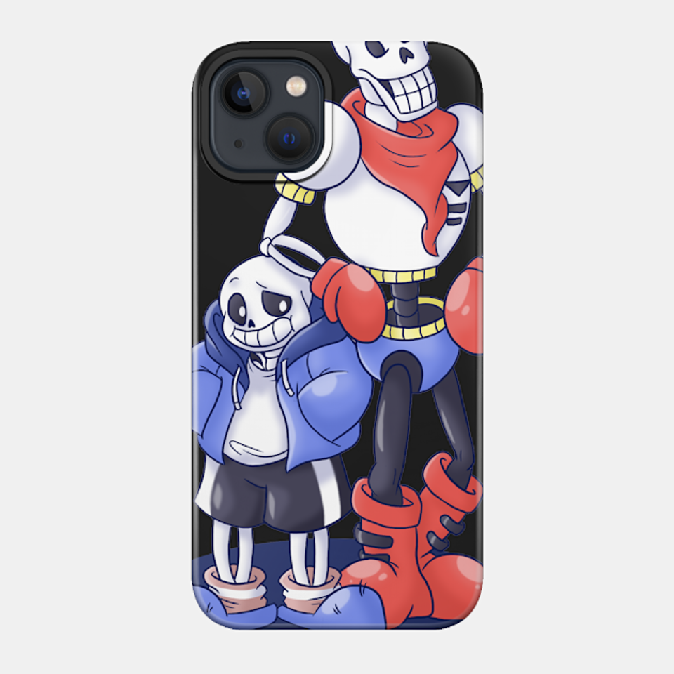 Two best brothers - Undertale - Phone Case