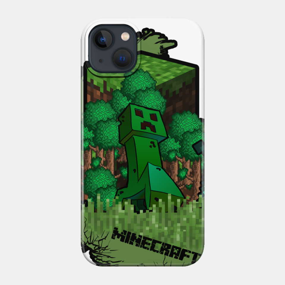 Love minecraft - Minecraft - Phone Case