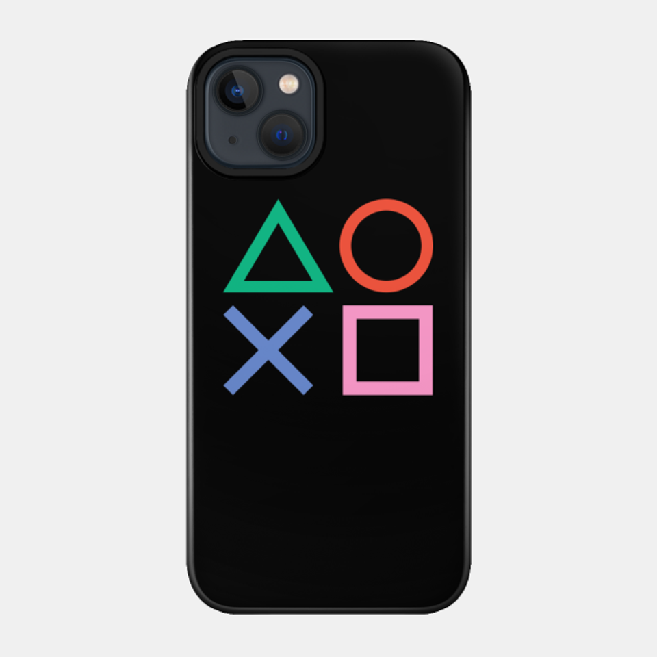 Playstation Button PS5 - Playstation Button Ps5 - Phone Case