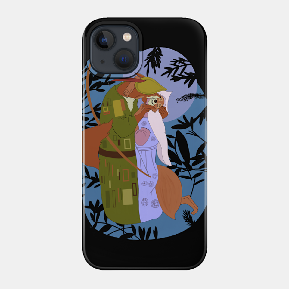 Moonlit Klimt - Robin Hood - Phone Case
