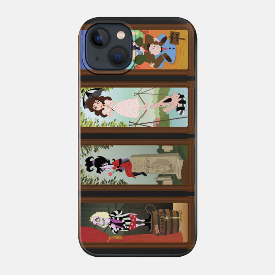 Haunted Portrait - Quartet - Beetlejuice - Phone Case