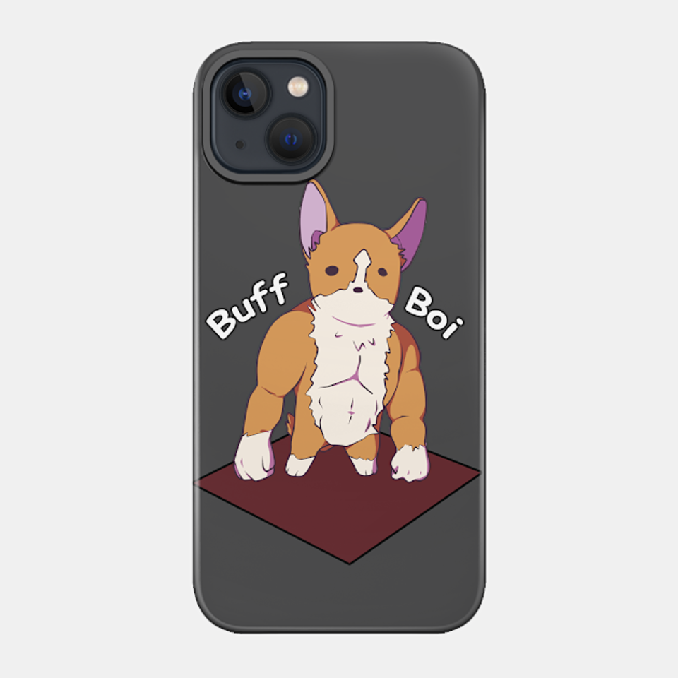Buff Corgi - Corgi - Phone Case