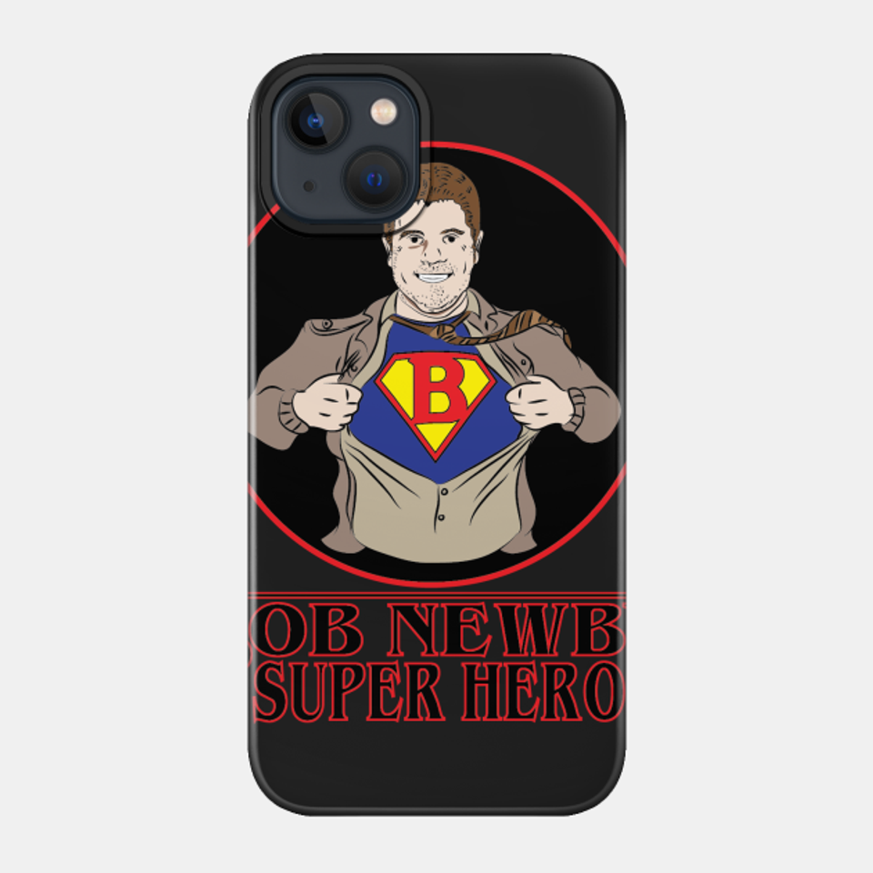 Bob Newby Super Hero - Stranger Things - Phone Case