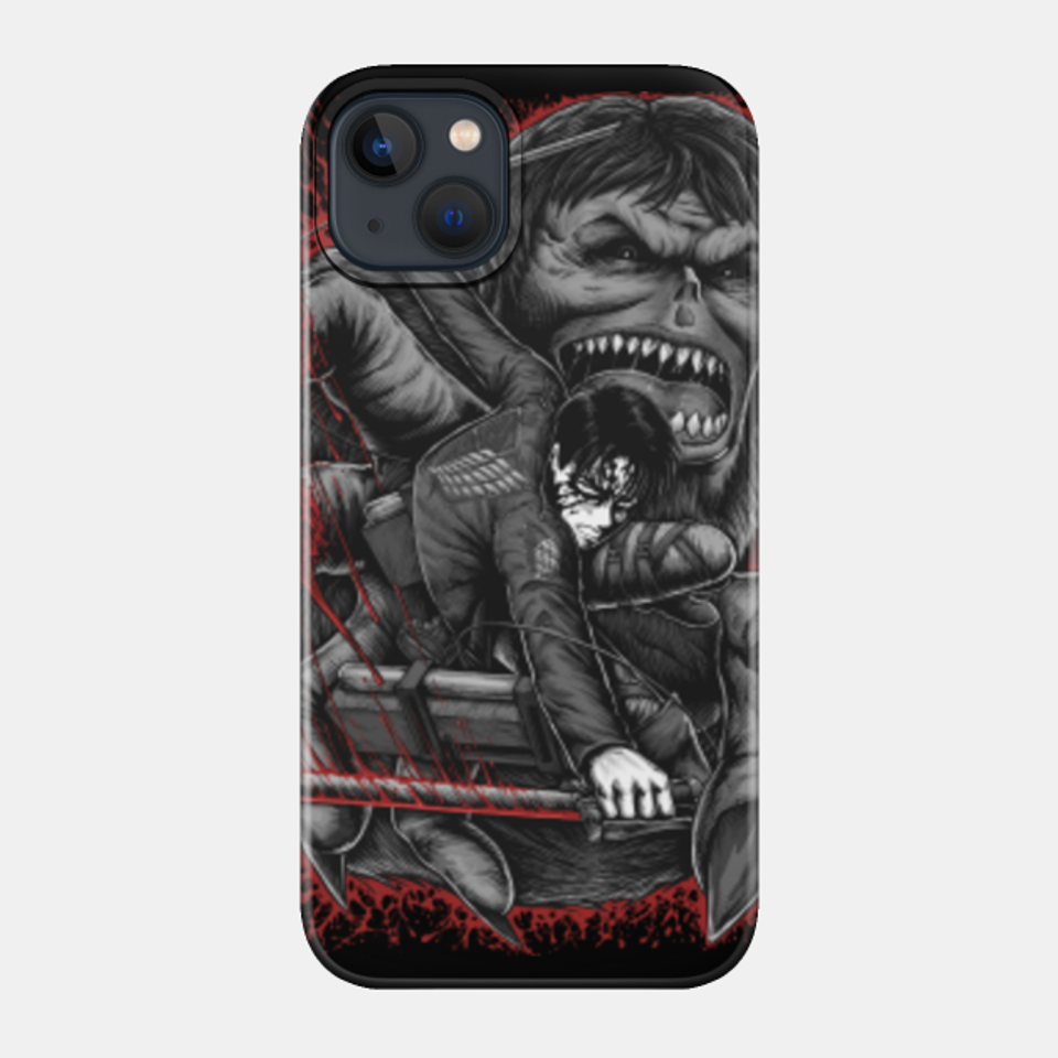 Levi vs Beast titan - Levi Ackerman - Phone Case