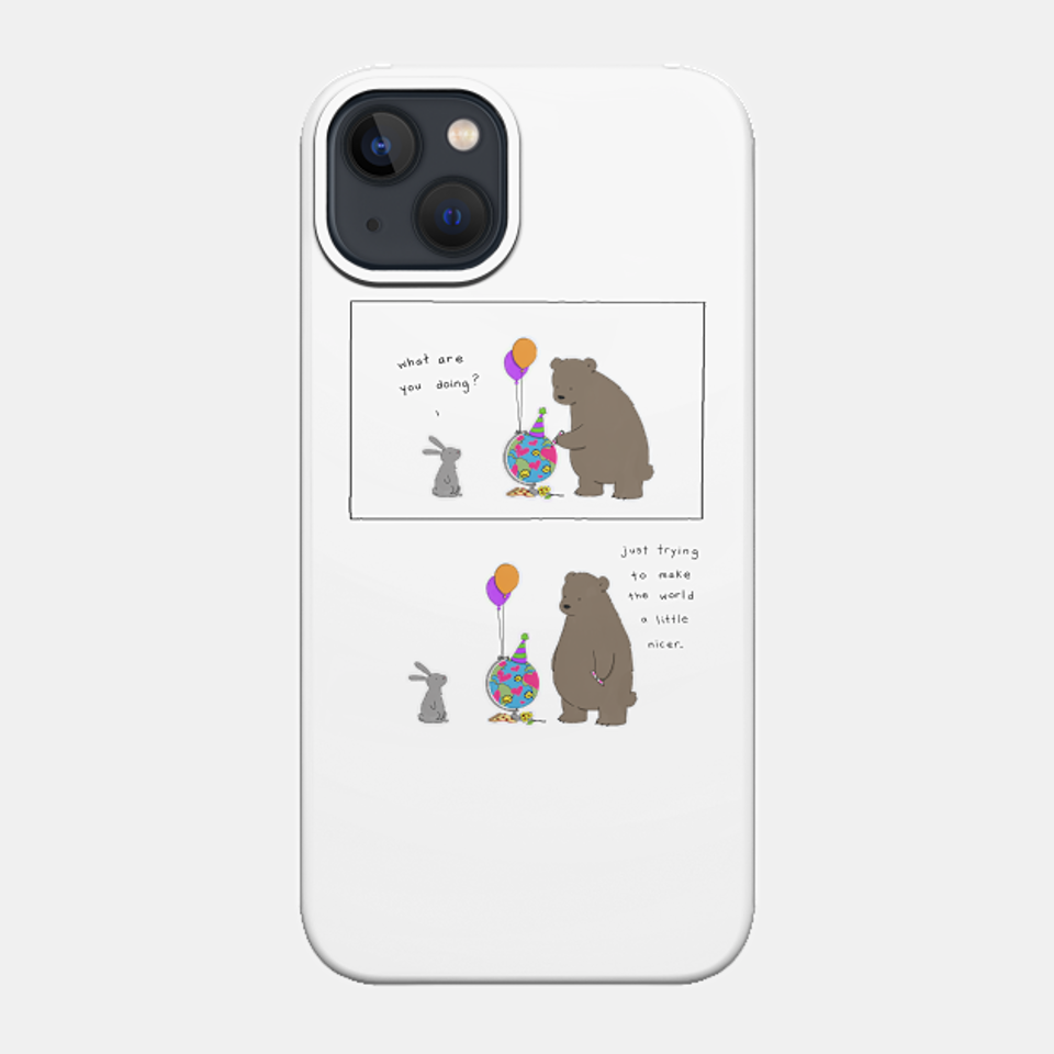 Life on Earth - Liz Climo - Phone Case