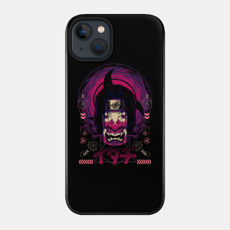 Anime Oni Mask - Itachi - Phone Case