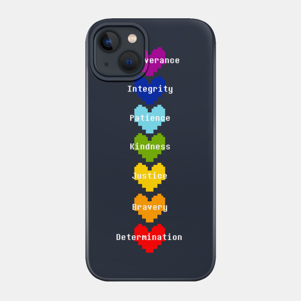 Undertale Human souls - Undertale - Phone Case