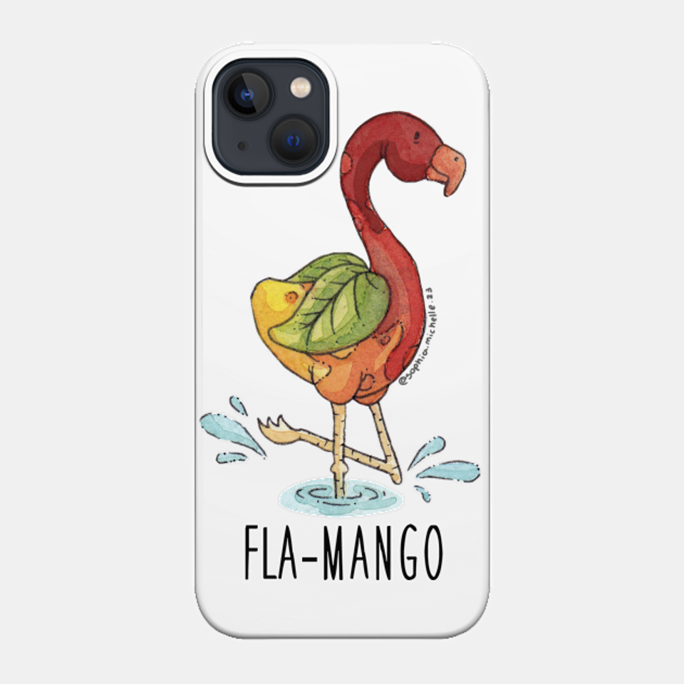 FLA-MANGO - Flamingo - Phone Case