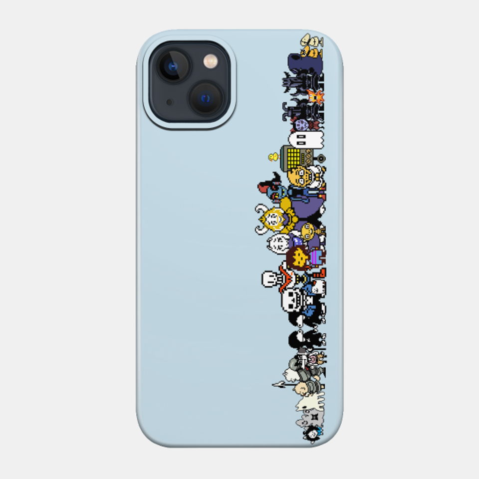 Undertale Characters - Undertale - Phone Case