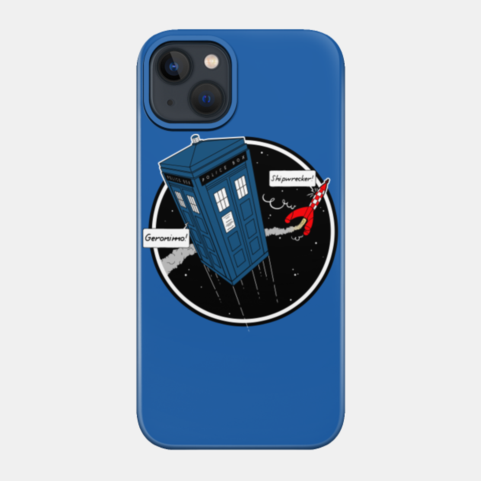 Shipwrecker! - Tardis - Phone Case