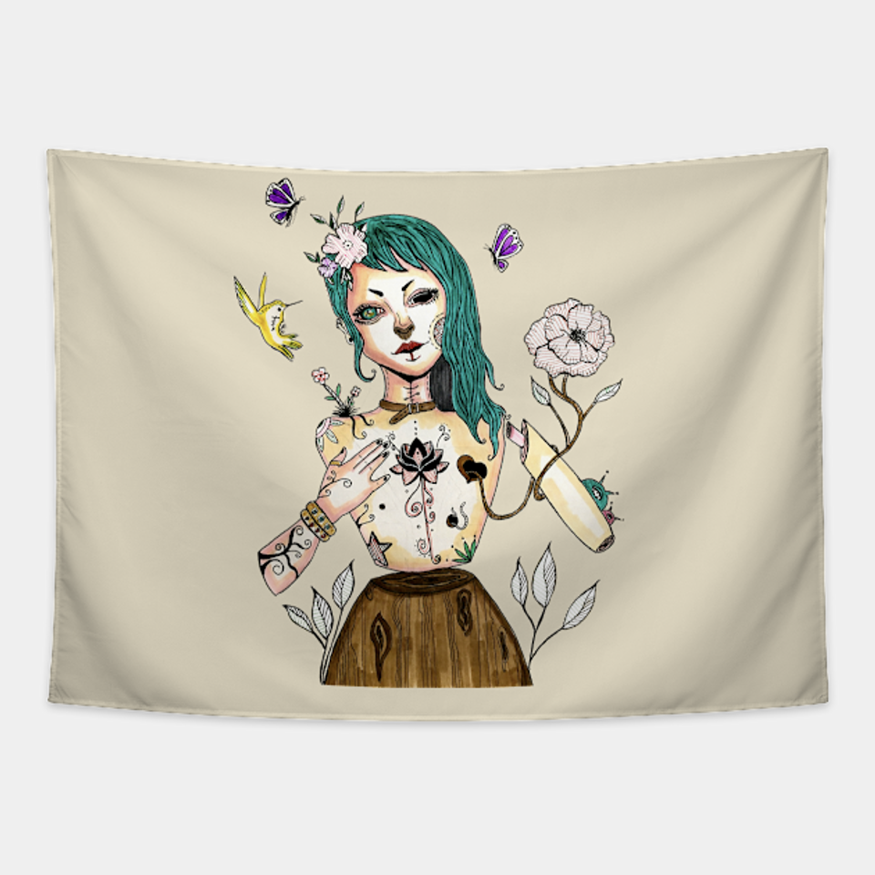 Plastic People - Doll - Tapestry