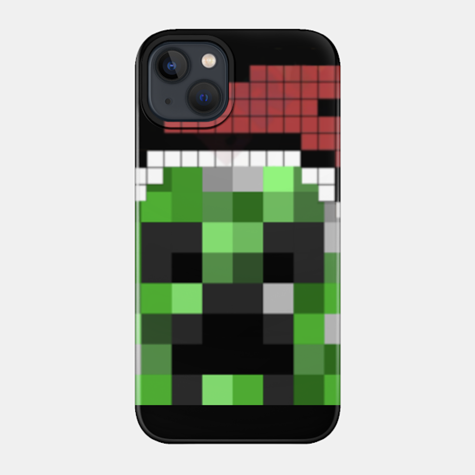 Christmas creeper - Minecraft - Phone Case