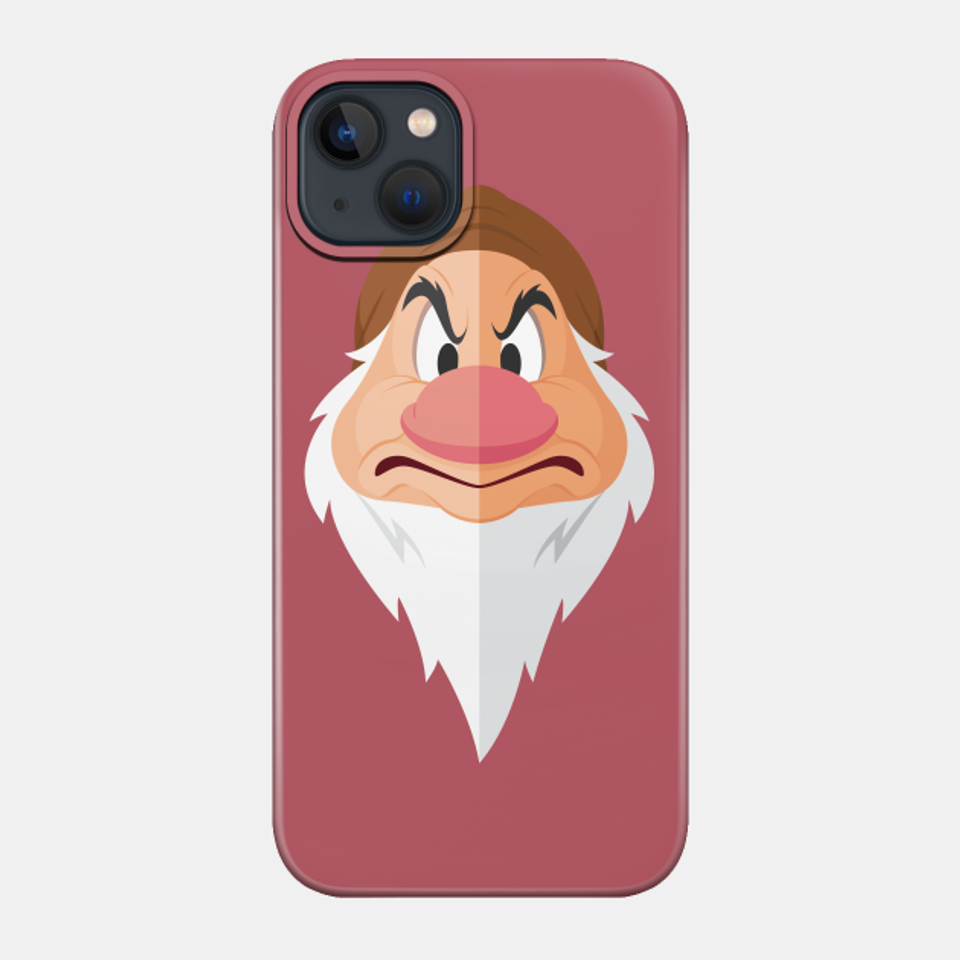 Grumpy - Snow White And The Seven Dwarfs - Phone Case