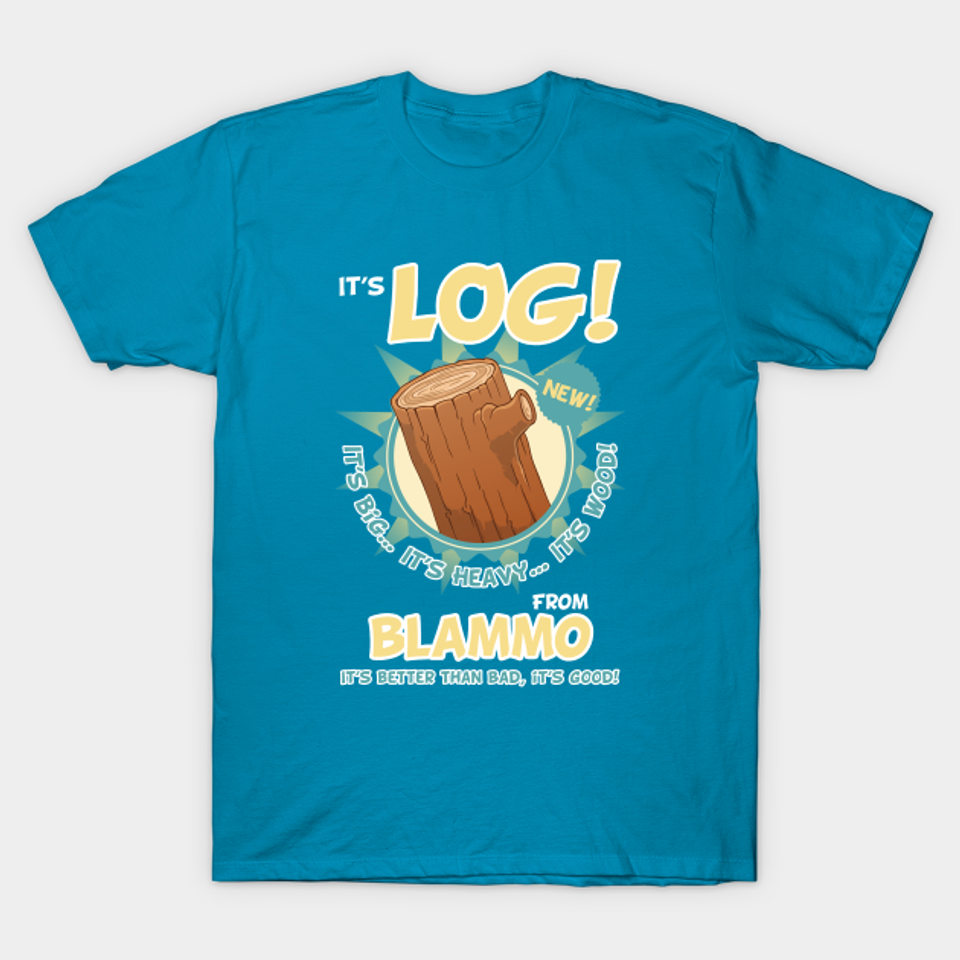 It's Log! - Ren And Stimpy - T-Shirt