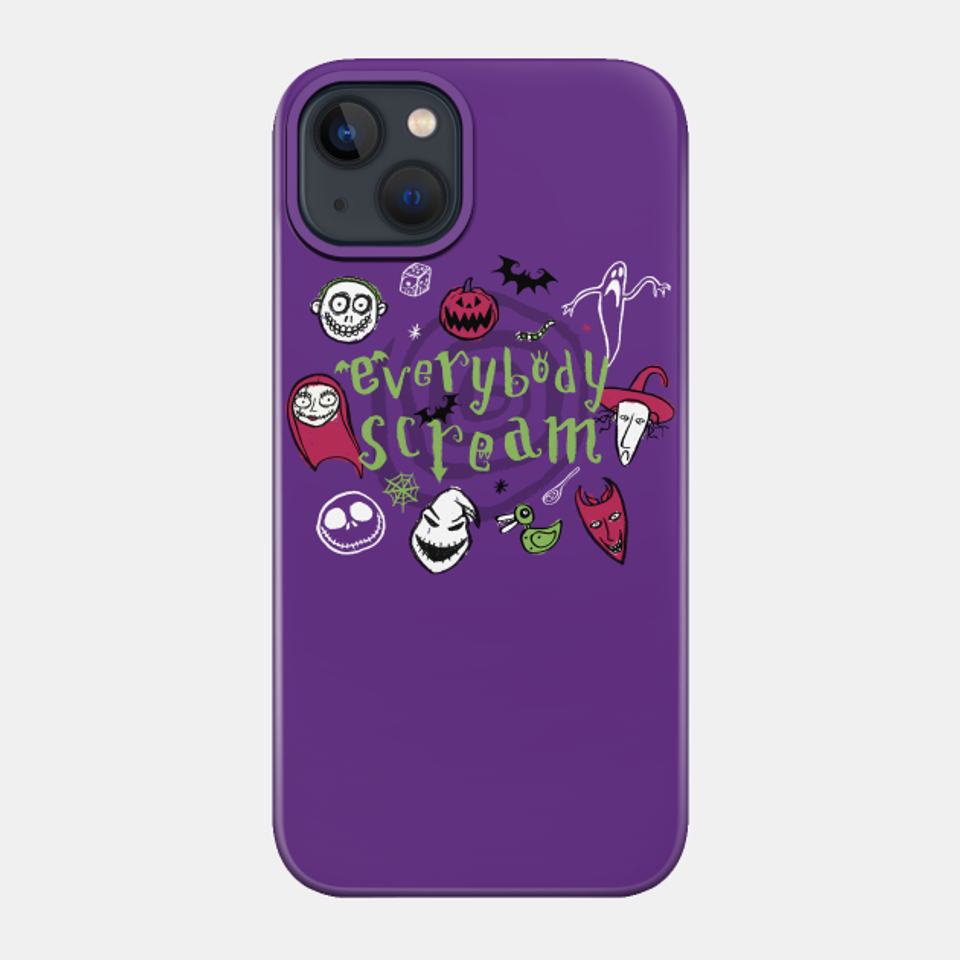 Everybody Scream - Oogie Boogie - Phone Case
