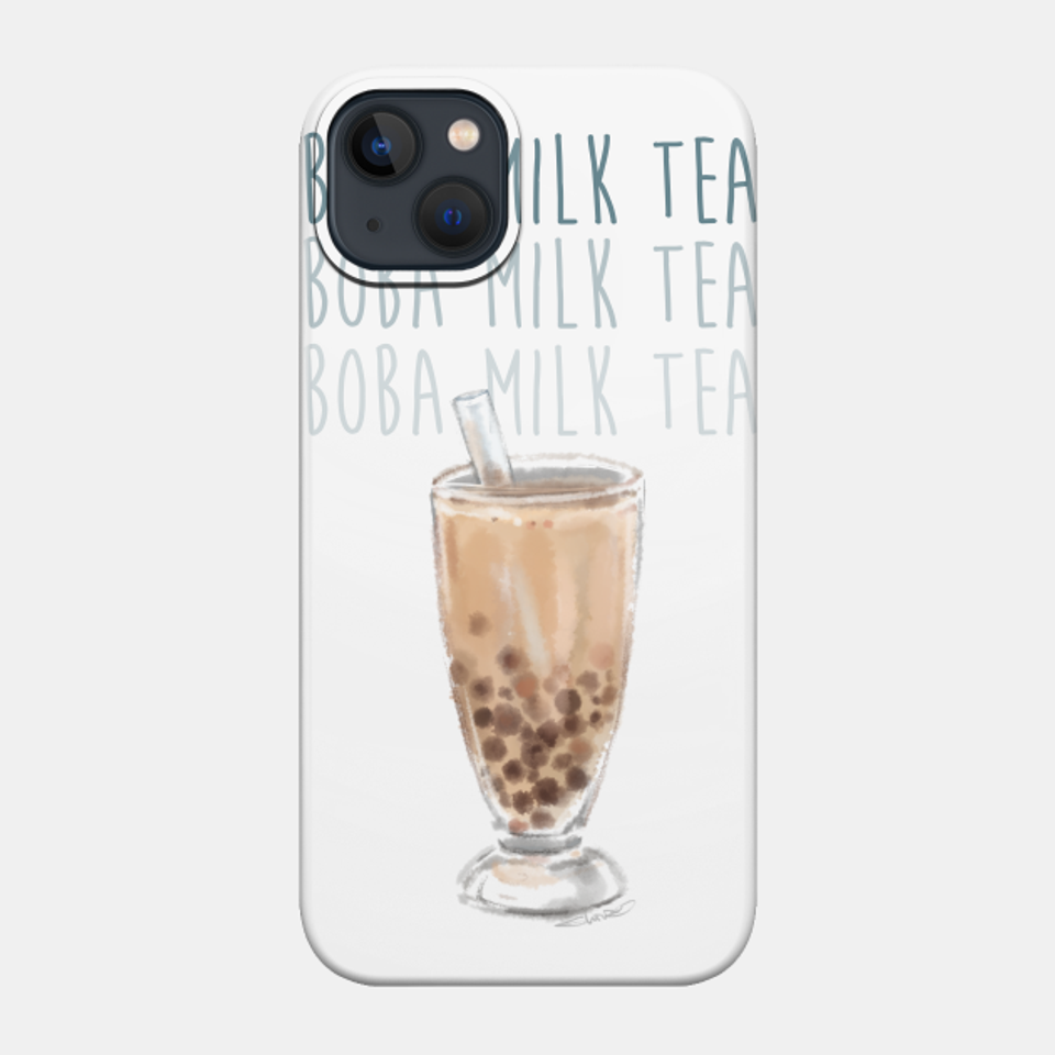 Boba Milk Tea - Bubble Tea - Phone Case