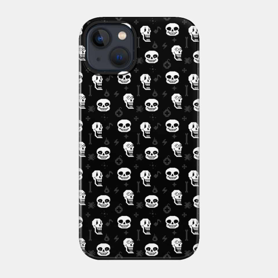 Undertale- Papyrus and Sans - Undertale - Phone Case