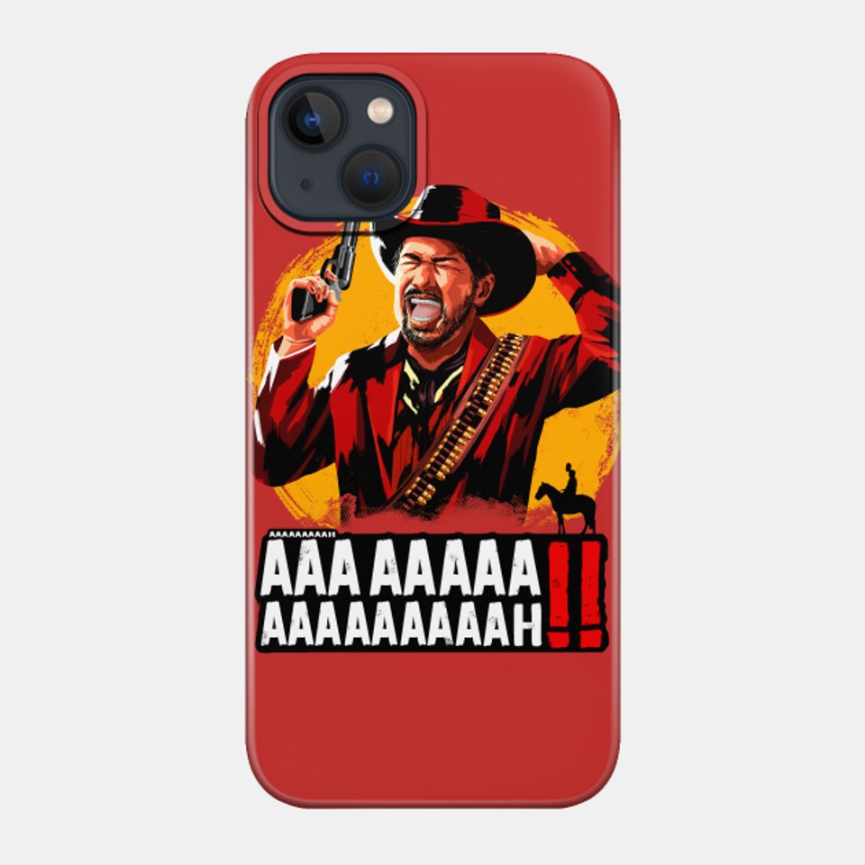 Red enough - Red Dead Redemption 2 - Phone Case