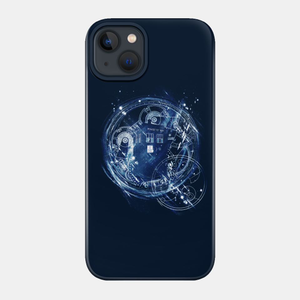 time vortex - Tardis - Phone Case