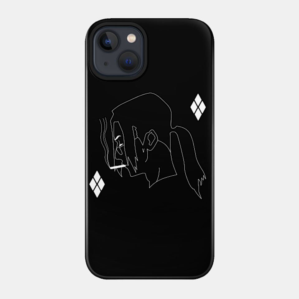 Jin Smoking Samurai Inspired - Samurai Champloo - Phone Case