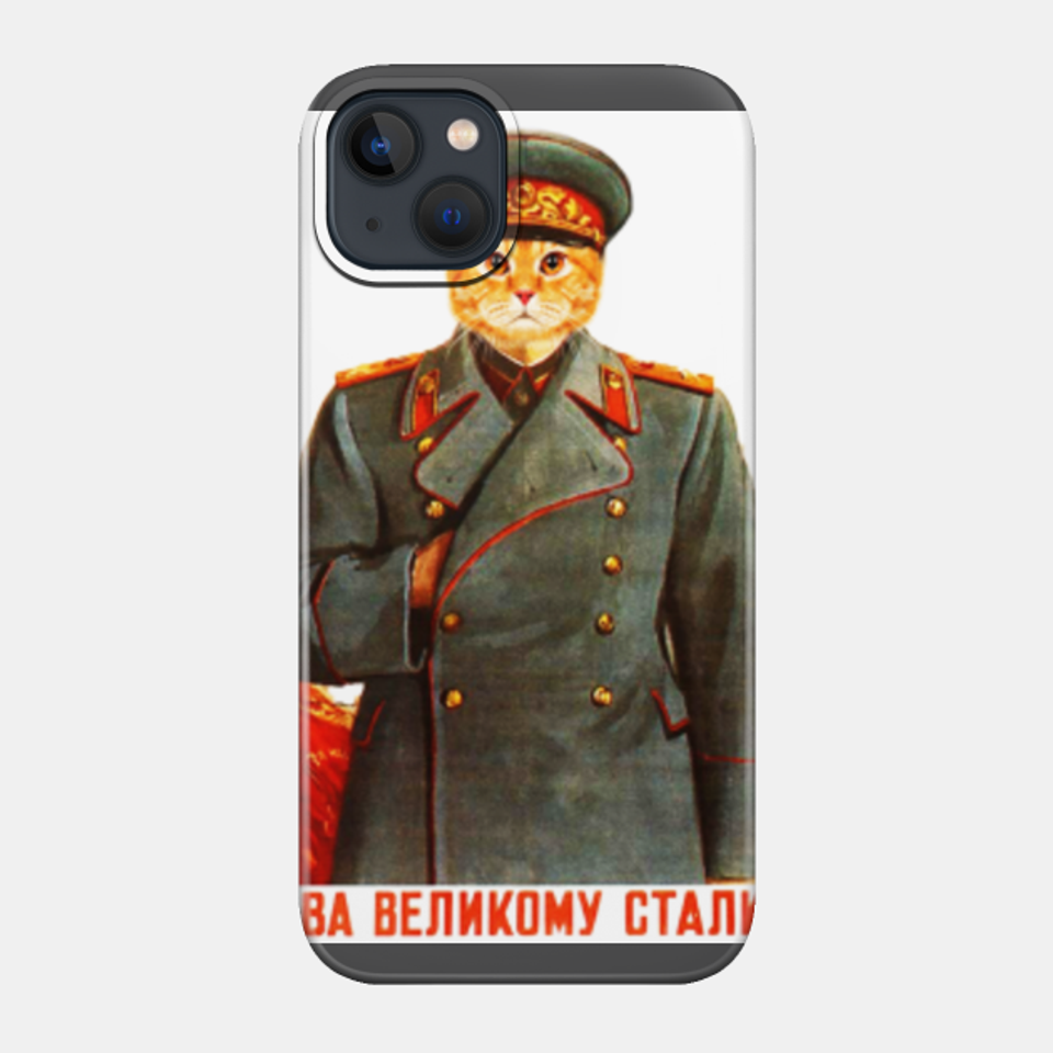 Comrade Kotenok Soviet - Catshirt - Phone Case