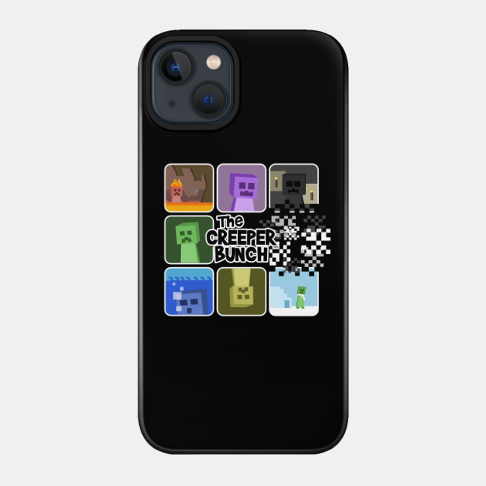The Creeper Bunch - Minecraft - Phone Case