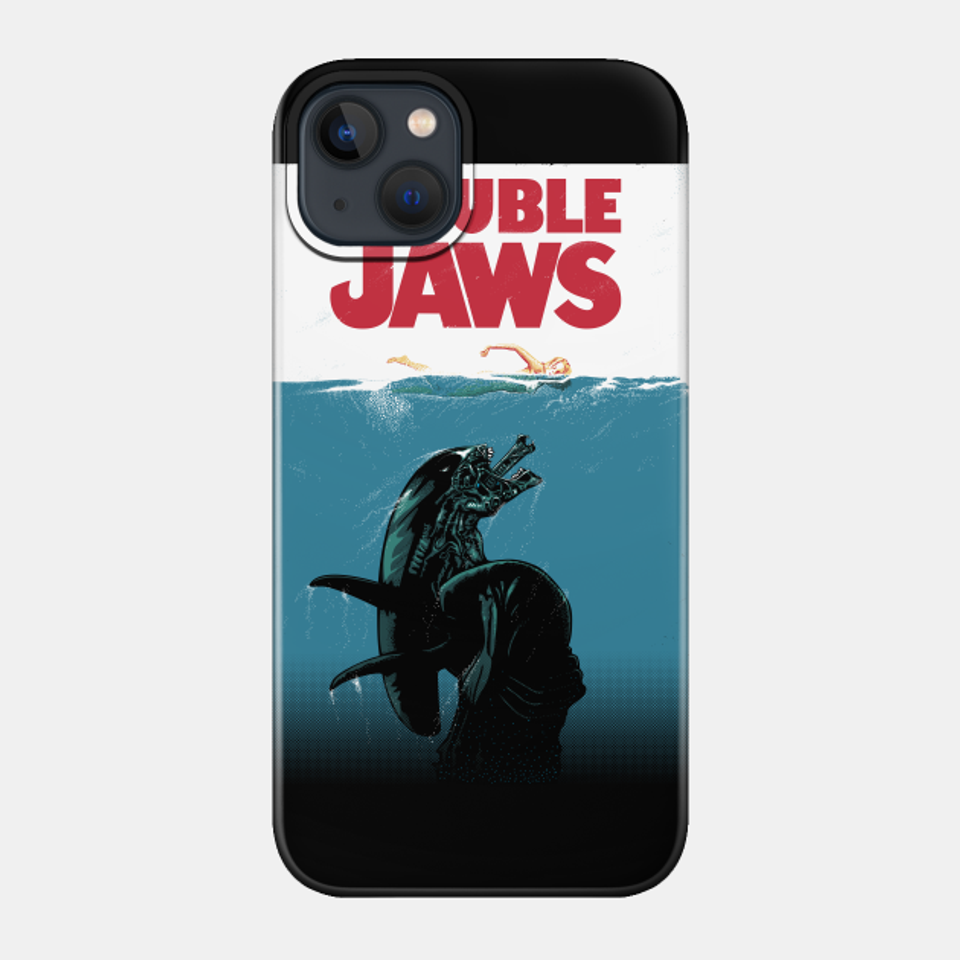 Double Jaws - Jaws - Phone Case