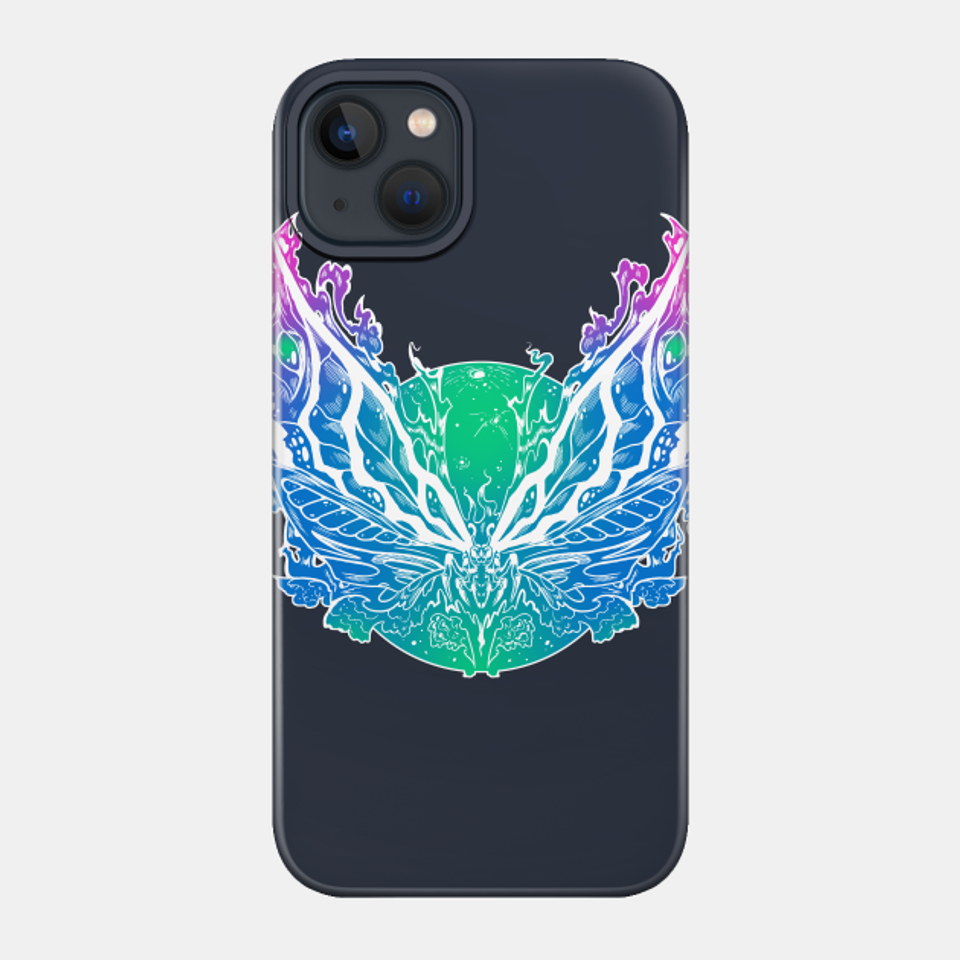 Kaiju Fantasy Moth - Mothra - Phone Case