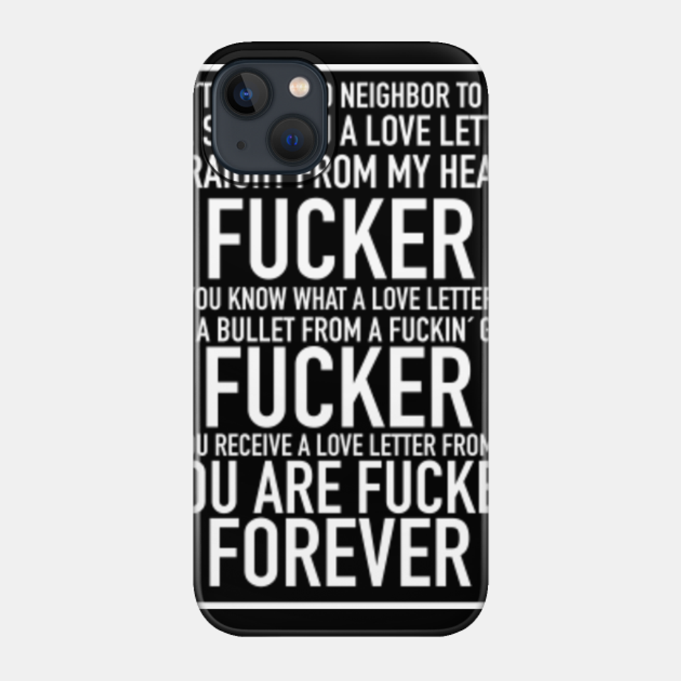 Love Letter - David Lynch - Phone Case