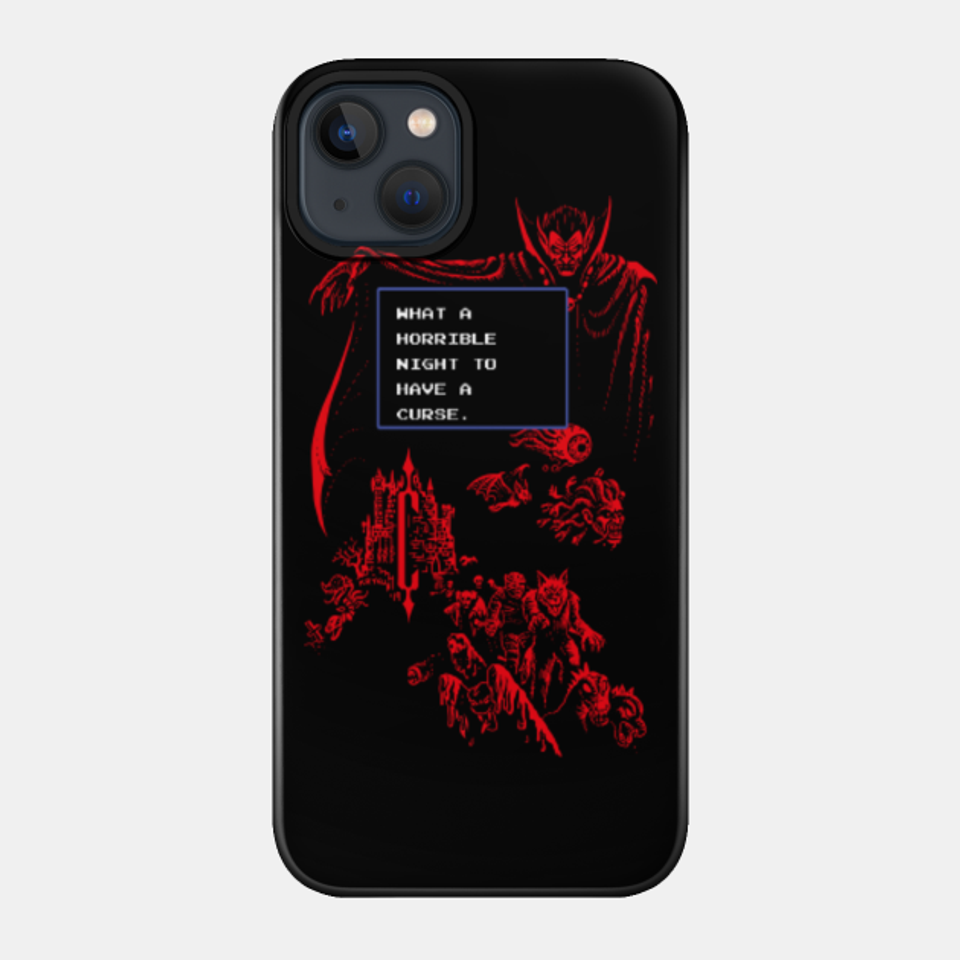 Horrible Night - Castlevania - Phone Case