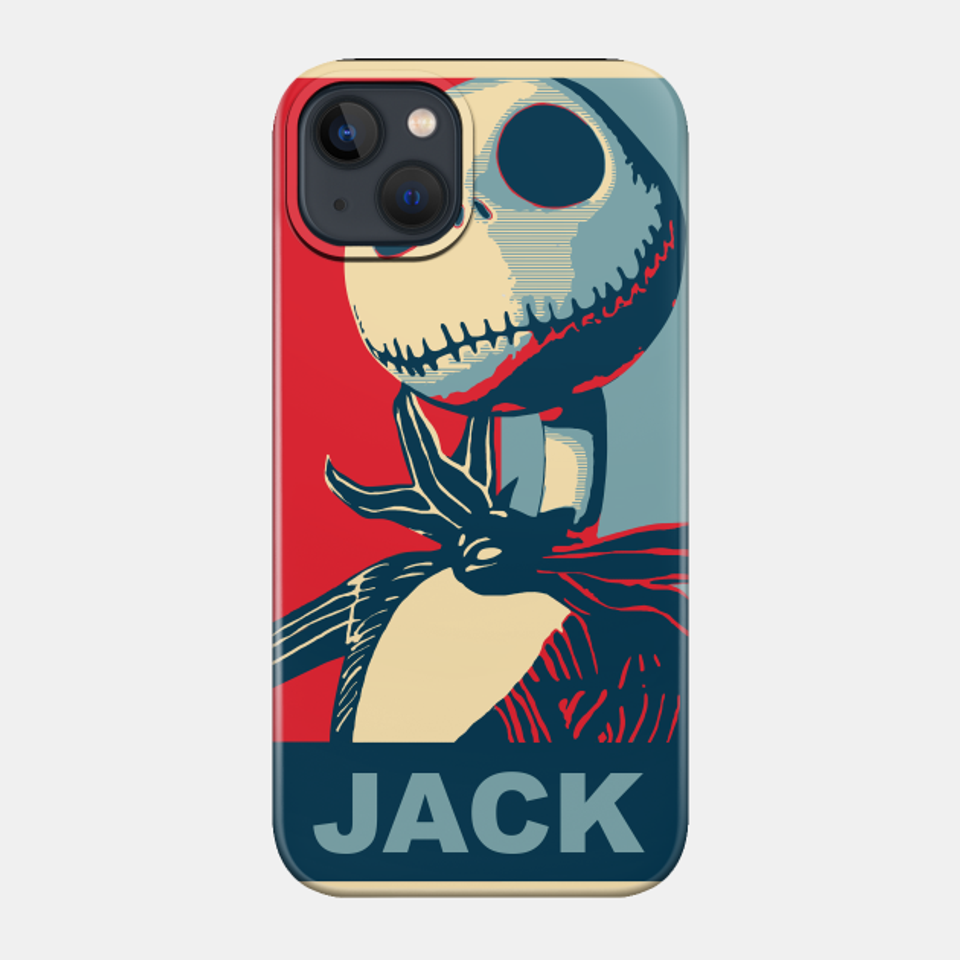 Jack Skellington propaganda - Jack Skellington - Phone Case
