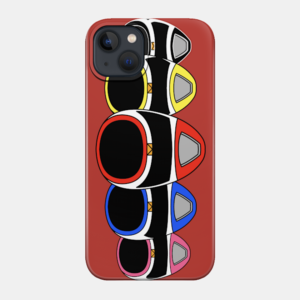 Space Helms - Power Rangers - Phone Case